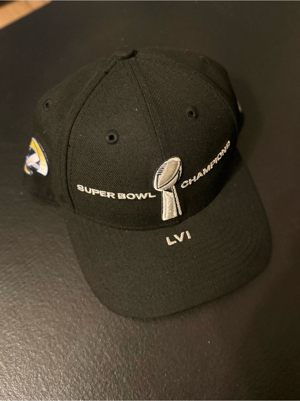 New Era Black Super Bowl Champions LVI Cap